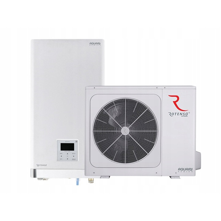 Kompletna Kotłownia Pakiet Premium Rotenso AQUAMI Split 12 kW