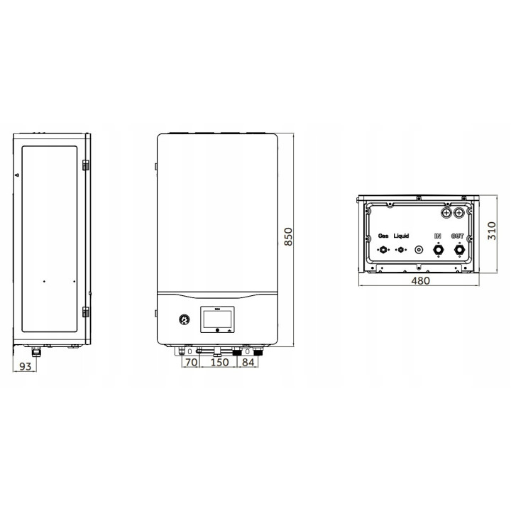 Pompa Ciepła Split Haier SUPER AQUA 4 kW CO+CWU Ciche Ogrzewanie Grzanie