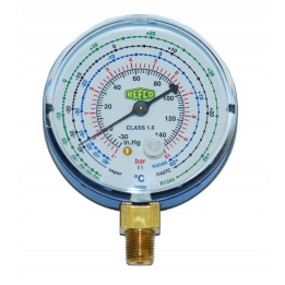 Manometr niskiego ciśnienia Refco M2-250-DS-R407C precyzyjny pomiar
