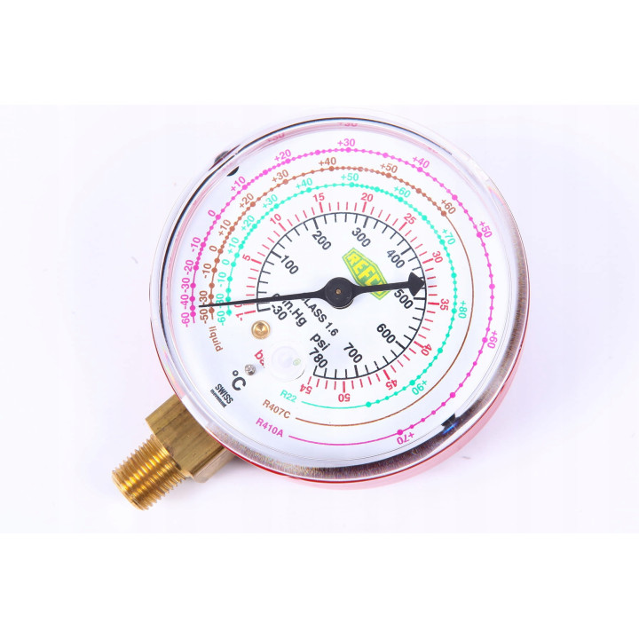 Manometr wysokiego ciśnienia Refco M2-500-DS-CLIM R22 R407c R410a