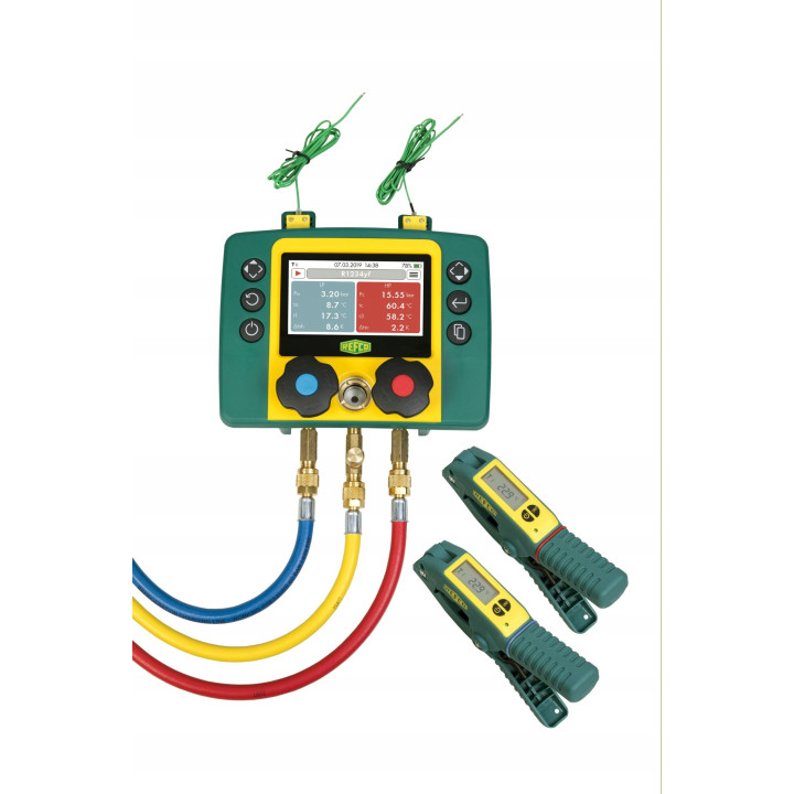 Elektroniczne manometry Refco REFMATE2-CA-WTC 4688127 FGAZ profesjonalny
