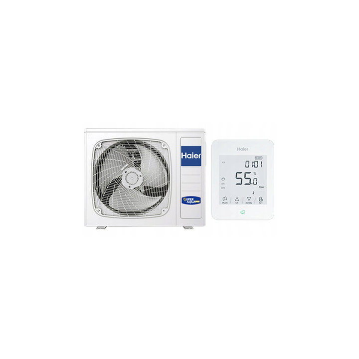 Pompa ciepła Haier Super Aqua 5kW Monoblok Sterownik w zestawie