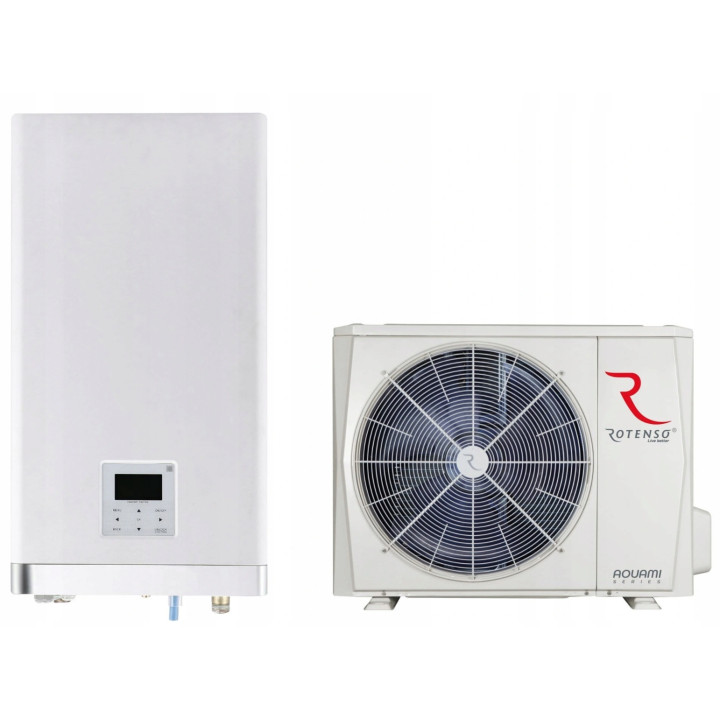Pompa ciepła Rotenso Aquami Split 10kW AQS100X1o+AQS100X13i Ogrzewanie Zima