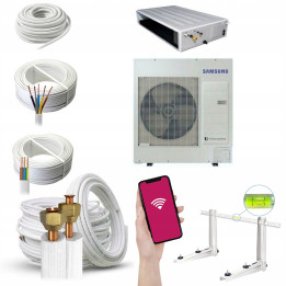 Klimatyzator kanałowy Samsung CAC Premium 10,0 kW R32 3-fazowy Zestaw 6mb