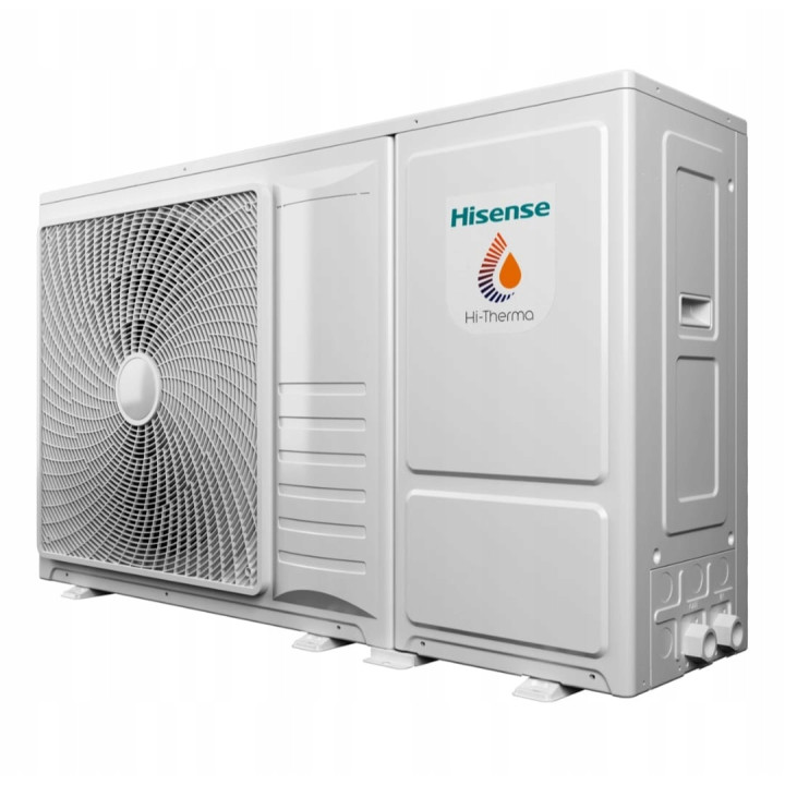 Pompa Ciepła Monoblok 8kW A+++ sterowanie aplikacją Hisense CWU CO GRZANIE