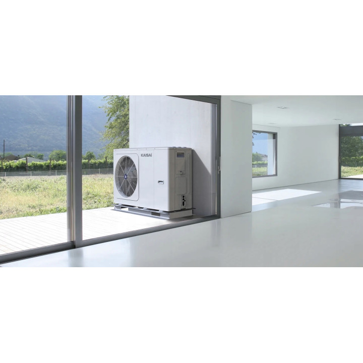 Pompa Ciepła KAISAI 14kW ARCTIC Monoblok GRZANIE ZIMA Wydajna + Podstawa