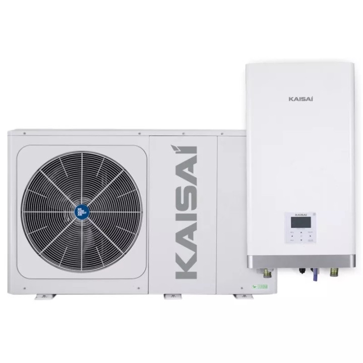 Wydajna Pompa Ciepła KAISAI 12kW Split STEROWNIK Ogrzewanie Grzanie