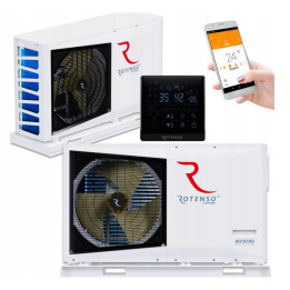 Pompa Ciepła ROTENSO Windmi Mono 8kW 1-faz Biała Monoblock OSZCZĘDNA