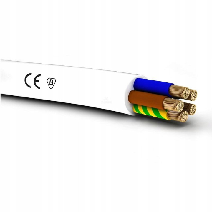 Przewód okrągły OWY 5x1 (H05VV-F) 300/500V 1mb