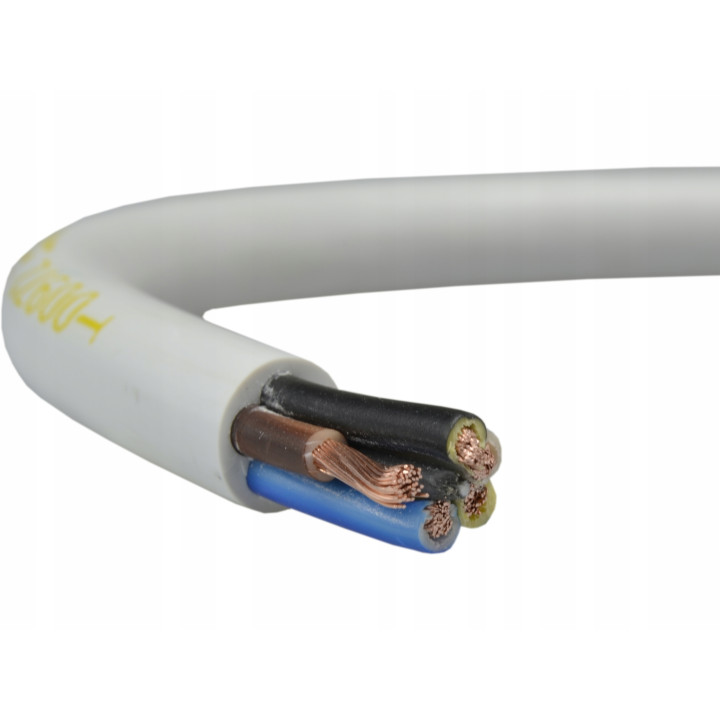 Przewód okrągły OWY 5x1 (H05VV-F) 300/500V 1mb