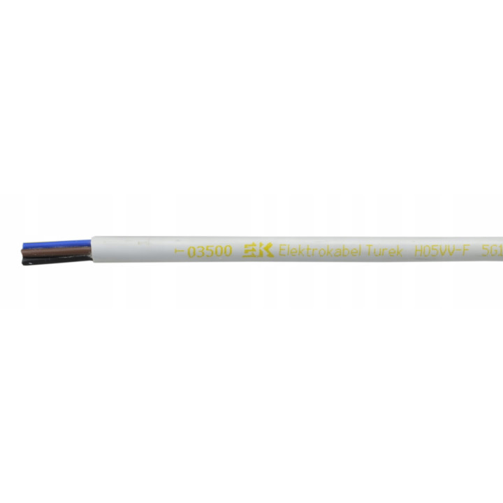 Przewód okrągły OWY 5x1 (H05VV-F) 300/500V 1mb