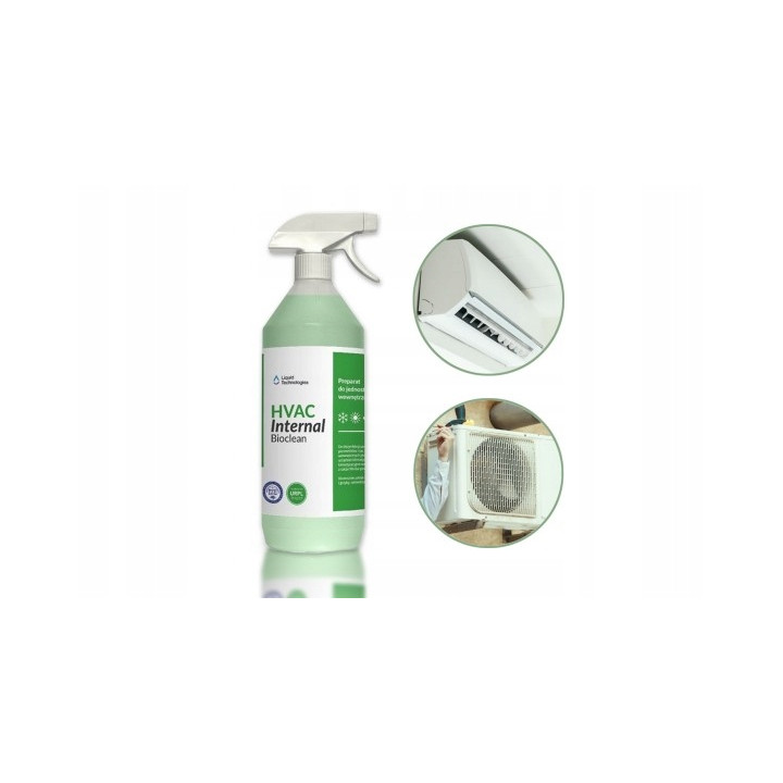 Płyn do czyszczenia i dezynfekcji klimatyzacji Bioclean HVAC Internal 1L