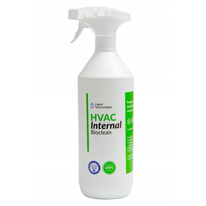 Płyn do czyszczenia i dezynfekcji klimatyzacji Bioclean HVAC Internal 1L