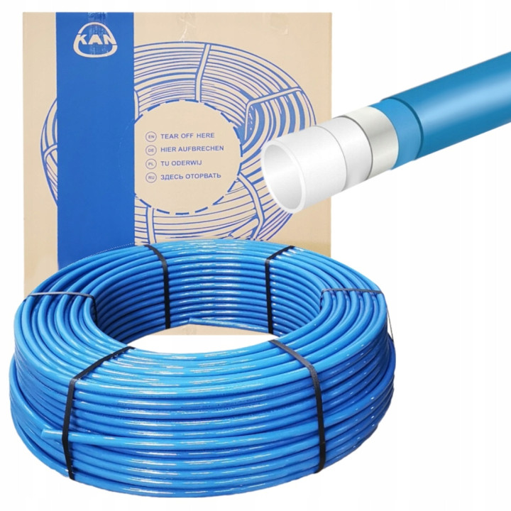 Niebieska Rura Do Ogrzewania podłogowego PERT/EVOH/PERT BlueFloor 200m