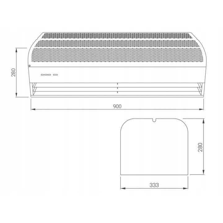 Nagrzewnica wodna FERONO FK90W 20 kW