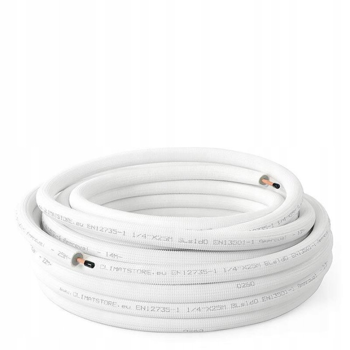 Najlepsza Rura miedziana do klimatyzacji 3/8" 25m 0.8mm Atest