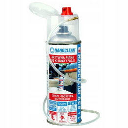 Aktywna piana do dezynfekcji klimatyzacji Nanoclean AC8 400 ml