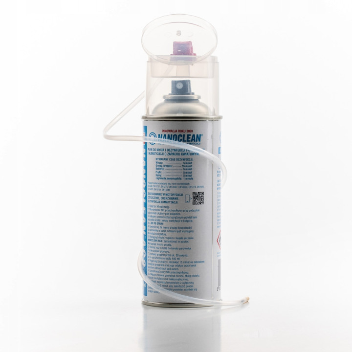 Aktywna piana do dezynfekcji klimatyzacji Nanoclean AC8 400 ml
