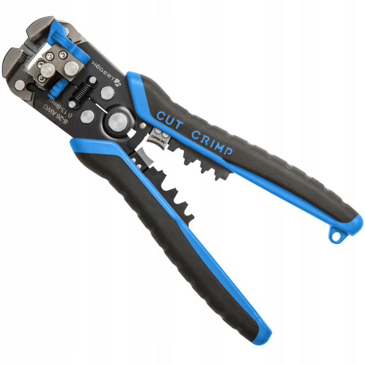 Hogert HT1P182 Szczypce do ściągania izolacji 0.13 - 8mm
