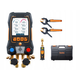 Elektroniczna oprawa zaworowa Testo 558s Zestaw Smart Vacuum