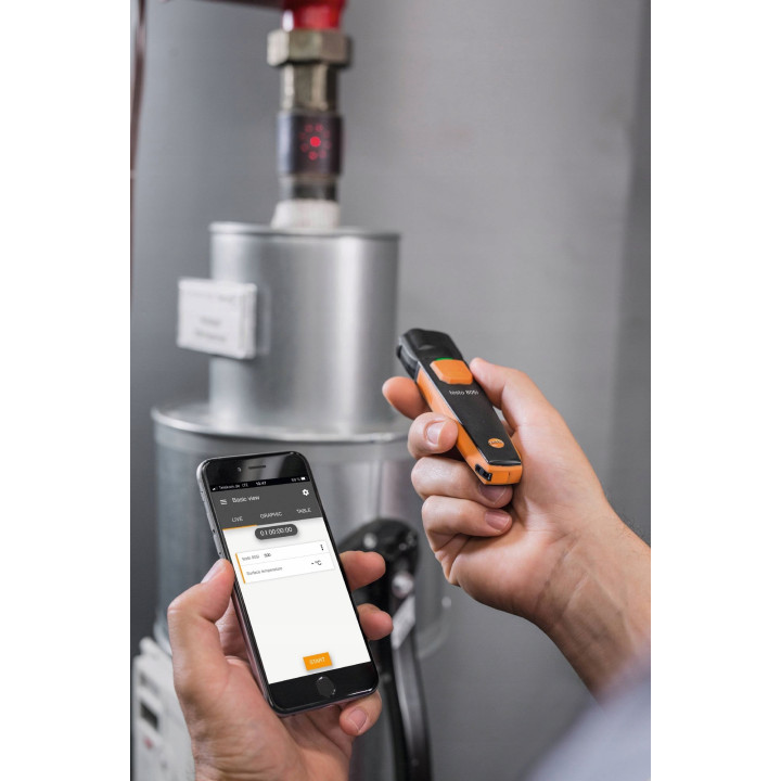 Termohigrometr SmartSonda Bluetooth Testo 605i pomiar wilgotności