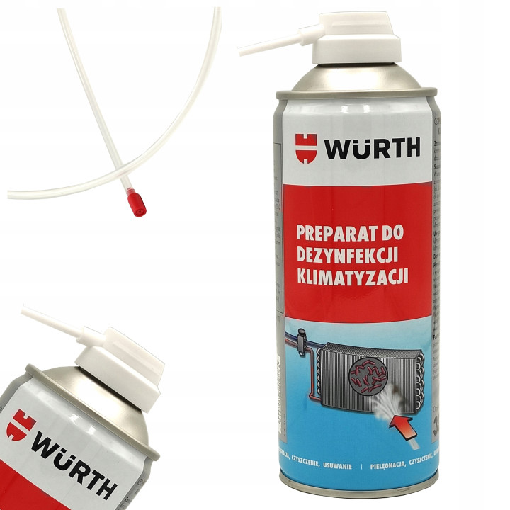 Preparat do odgrzybiania i dezynfekcji klimatyzacji Wurth 300ml
