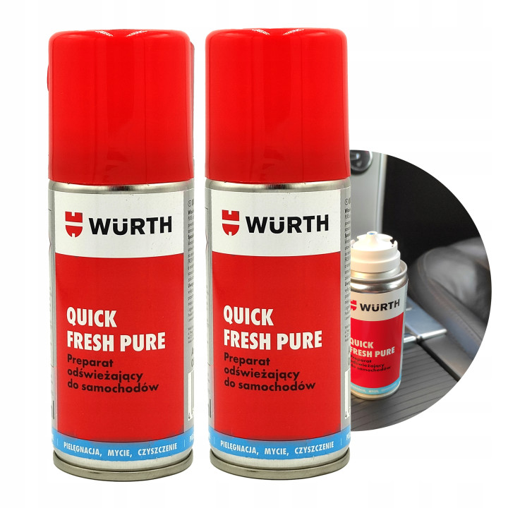 Środek do czyszczenia klimatyzacji Wurth Quick Fresh 100 ml