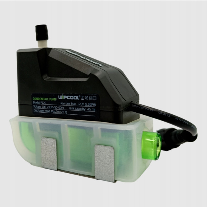 Pompka skroplin Wipcool P12C narożna 12l h 19dB 230V cicha praca