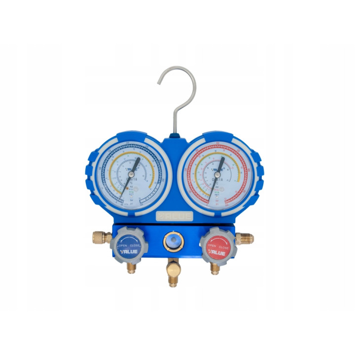 Zestaw 2 kompletów manometrów VALUE VMG-2-R32