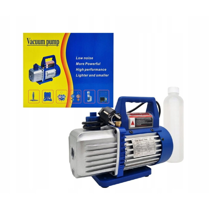 Zestaw pompa próżniowa SPV125 + manometry VALUE VMG-2-R32