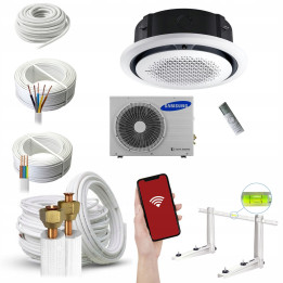 Klimatyzator kasetonowy Samsung CAC Premium 360 10,0 kW R32 Zestaw 6mb