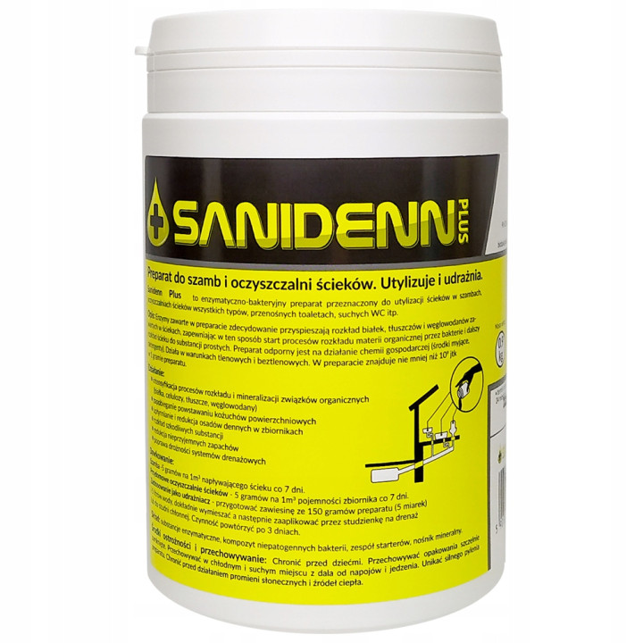 Preparat do szamba proszek Biobakt Sanidenn Plus 900g