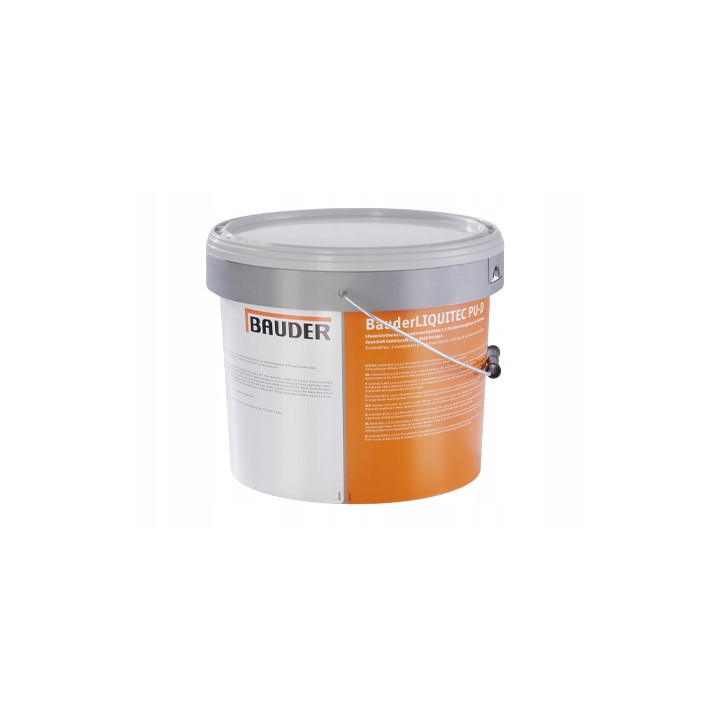 Płynna membrana Bauder Liquitec PU obróbka detali 6KG Jasny Szary RAL 7040