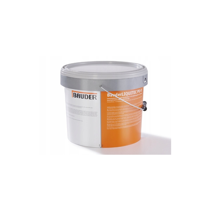 Płynna membrana Bauder Liquitec PU obróbka detali 6KG Szary Ciemny RAL 7015