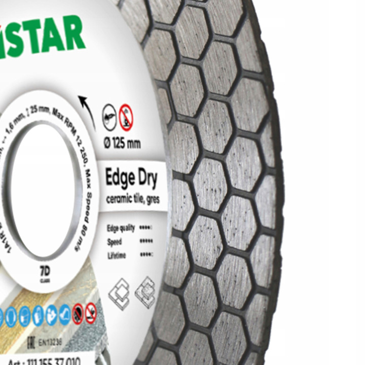 Tarcza diamentowa Distar Edge Dry 125 x 22,2 mm