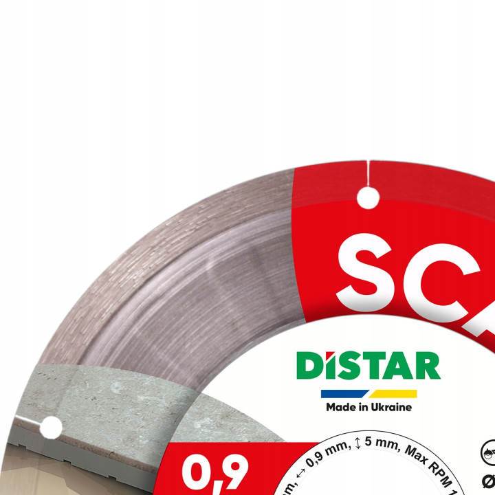 Distar Scalpel cienka tarcza tnąca diamentowa 100 mm x 22,23
