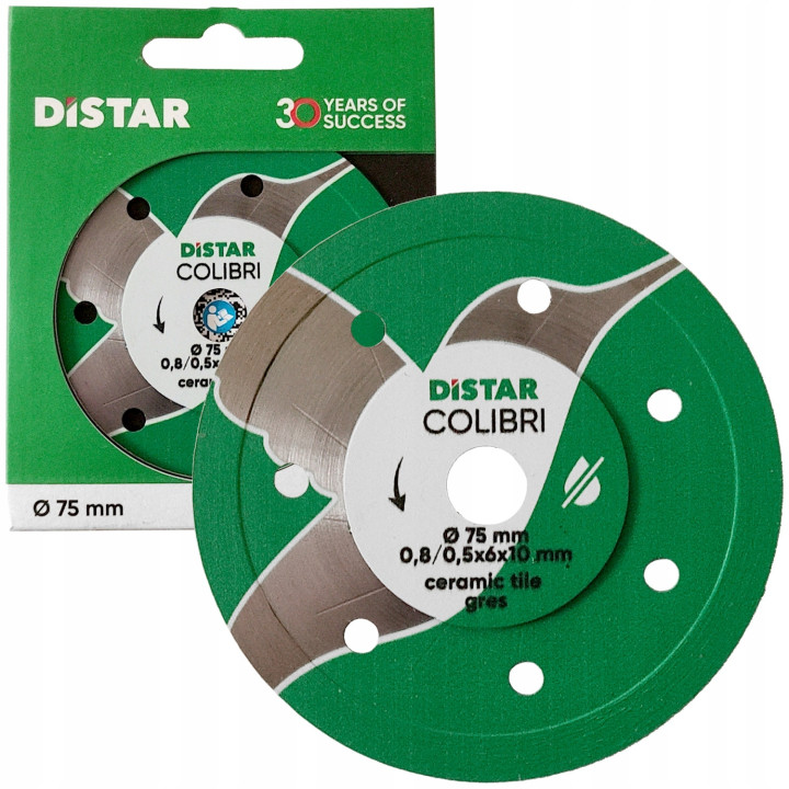 Tarcza diamentowa DiStar Colibri 76x10 mm