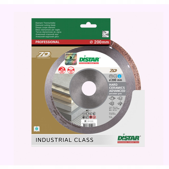 Tarcza tnąca diamentowa 200x25,4mm Distar 11120349015