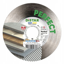 Tarcza diamentowa 125mm Distar Perfect gres