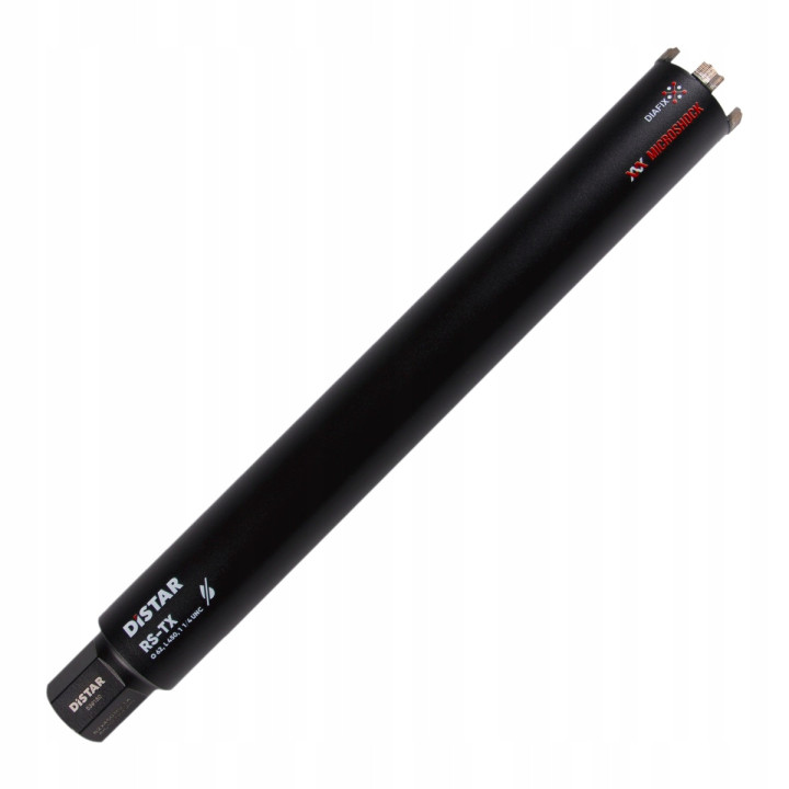 Wiertło diamentowe otwornica Distar 62 mm DDS-W 062x450x1 1/4 UNC RS-TX
