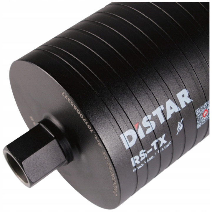 Wiertło diamentowe otwornica DiStar DDS-W 162x300x1 1/4 UNC RS-TX