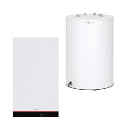 Piec gazowy Viessmann Vitodens 100-W B1HF(-M) + Vitocell 100-W CUGA