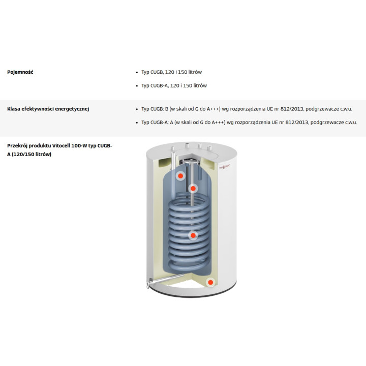Piec gazowy Viessmann Vitodens 100-W B1HF(-M) + Vitocell 100-W CUGA