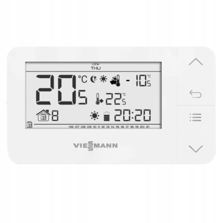 Przewodowy termostat pokojowy Viessmann PSOP 7729383