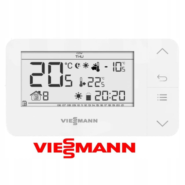 Przewodowy termostat pokojowy Viessmann PSOP 7729383