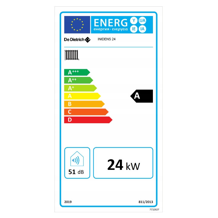 Piec gazowy jednofunkcyjny DeDietrich Inidens 24kW