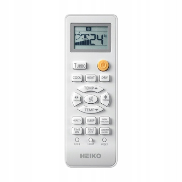 Klimatyzator Heiko Rosa Black 6,2 kW WiFi R32 ścienny