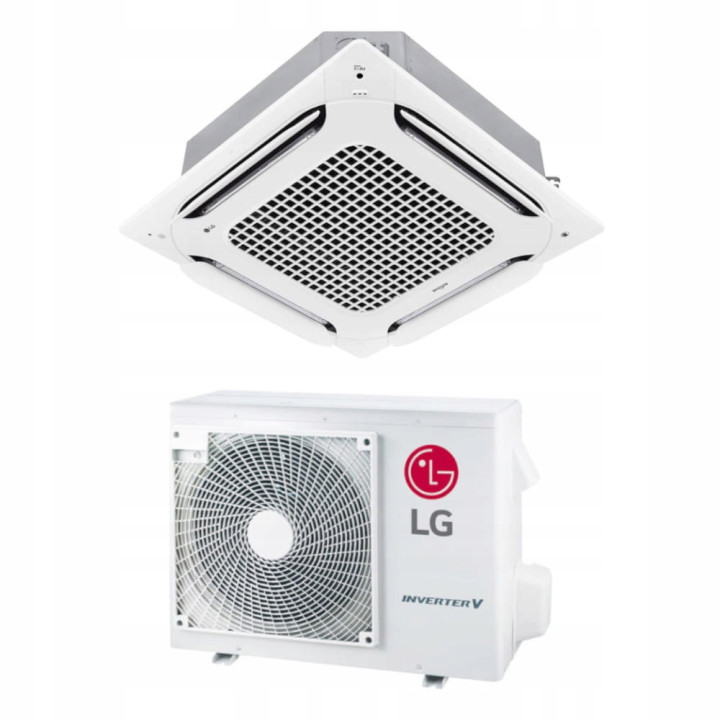 Klimatyzator kasetonowy LG Standard Inverter 3,4 kW 4-kierunkowy R32