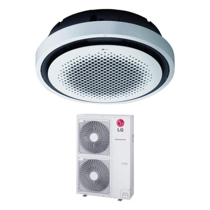 LG UT48F kasetonowy 13,4 kW klimatyzator komercyjny 4-stronny R410A