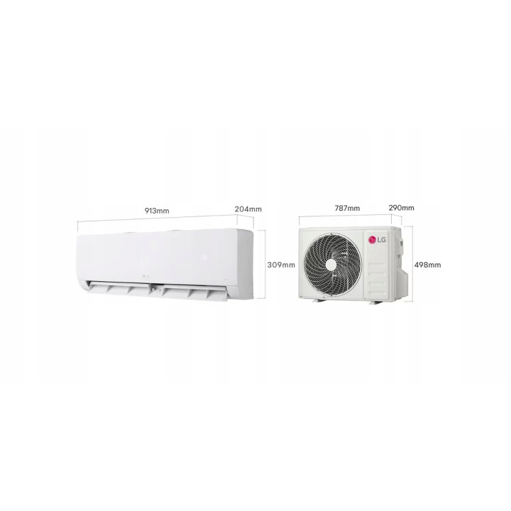 Klimatyzator LG Dualcool WZ24AWN 6,6 kW WiFi R32